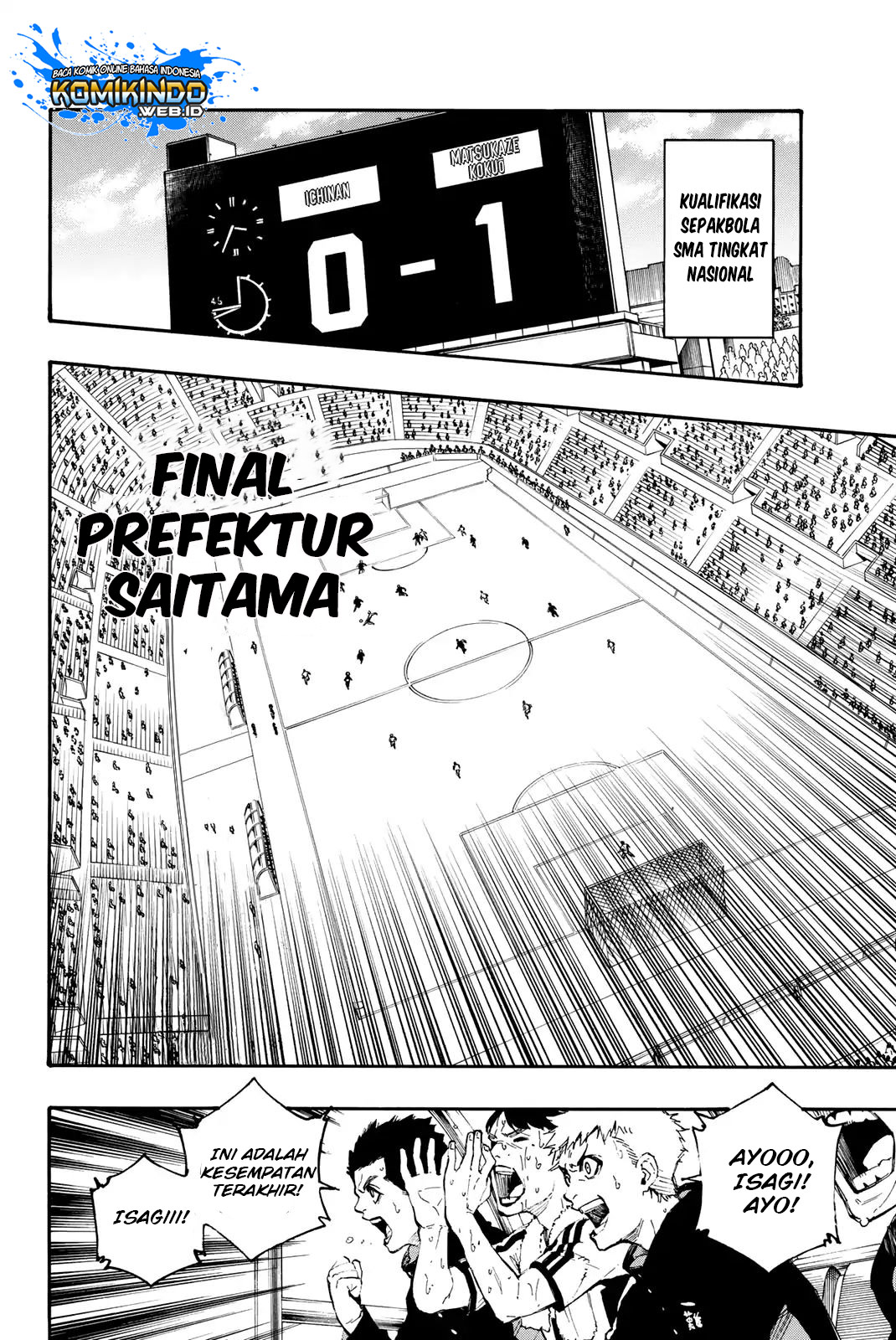 Blue Lock Chapter 01 Gambar 14