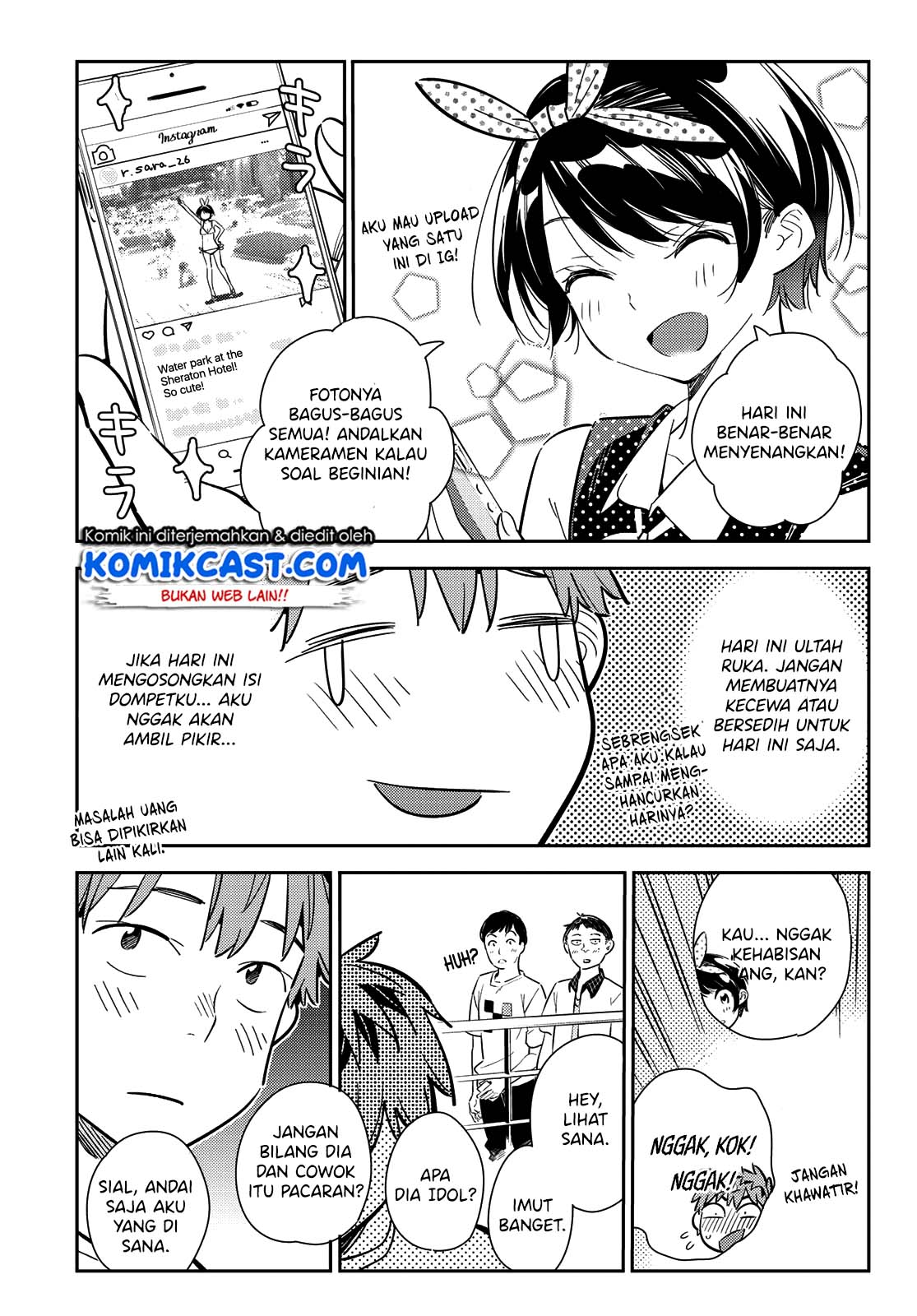 Kanojo Okarishimasu Chapter 141 Gambar 8