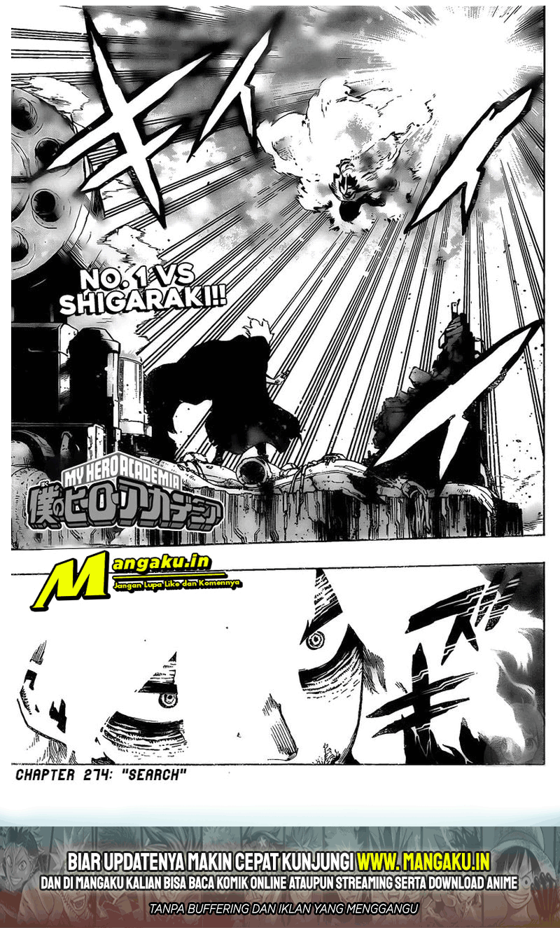 Baca Manga Boku no Hero Academia Chapter 274 Gambar 2