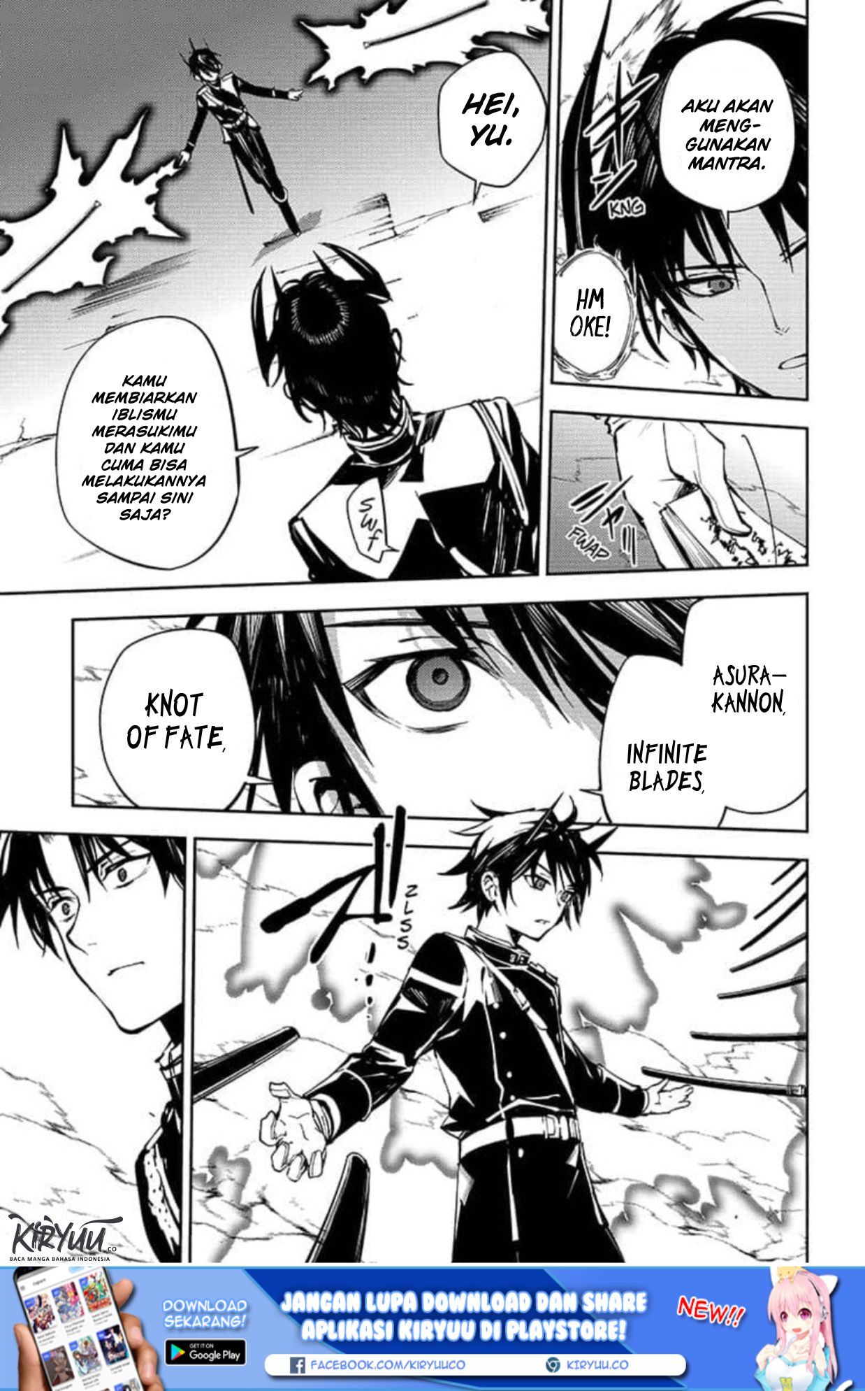 Owari no Seraph Chapter 89 Gambar 6