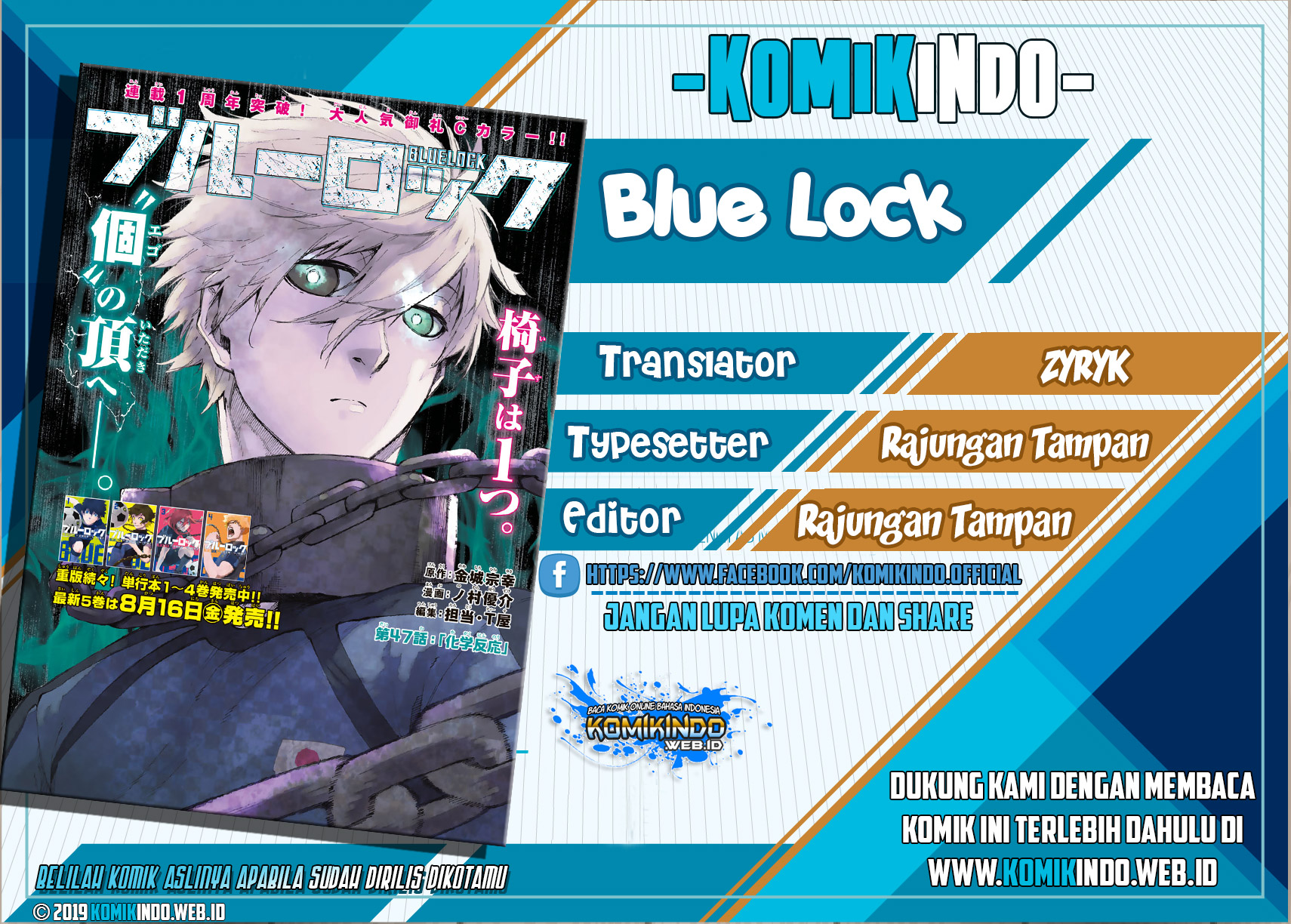 Komik Blue Lock - Chapter 21