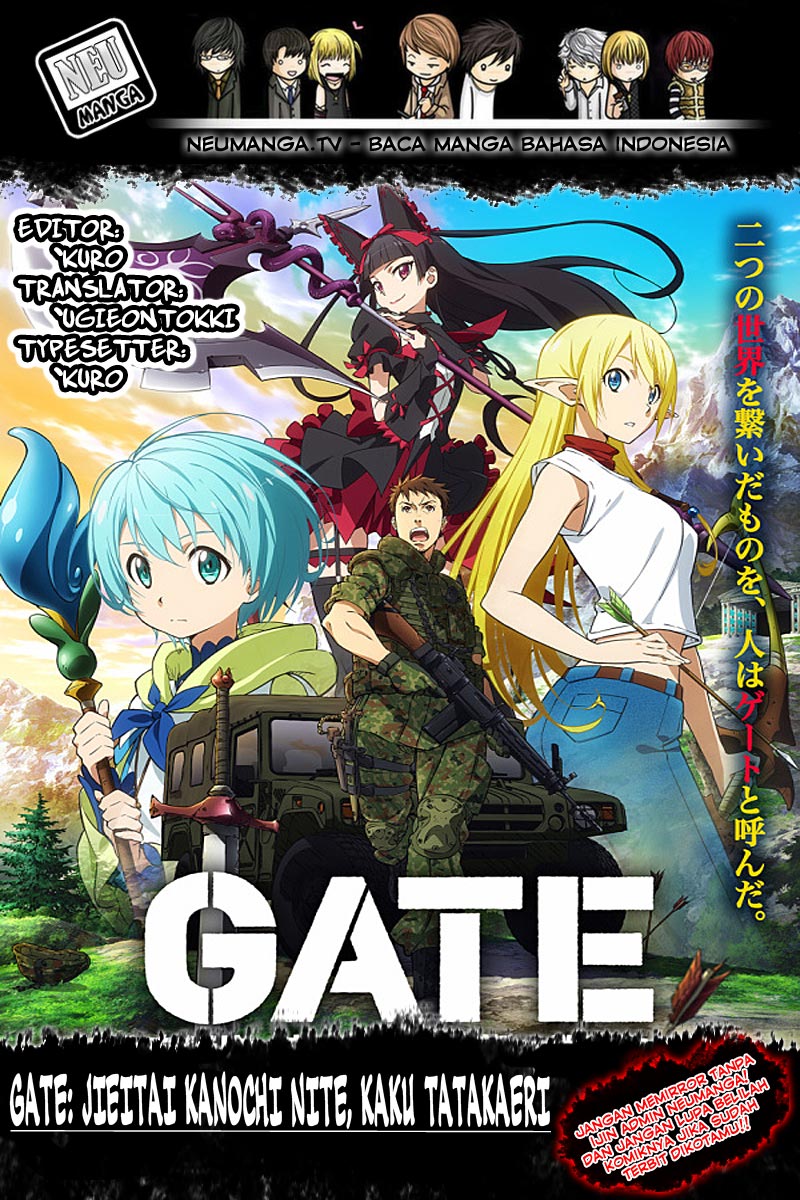 Komik Gate – Jietai Kare no Chi nite Kaku Tatakeri - Chapter 78