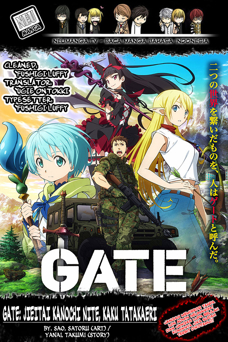 Baca Manga Gate – Jietai Kare no Chi nite Kaku Tatakeri Chapter 64 Gambar 2