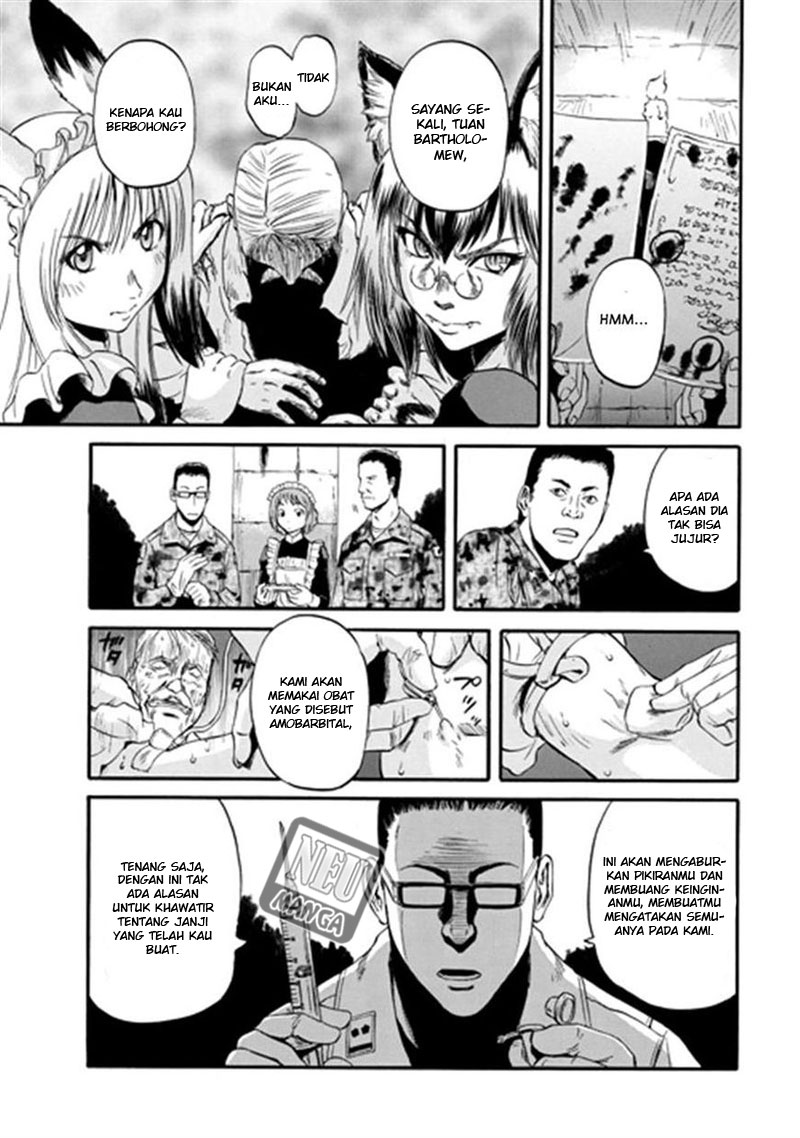 Gate – Jietai Kare no Chi nite Kaku Tatakeri Chapter 41 Gambar 16