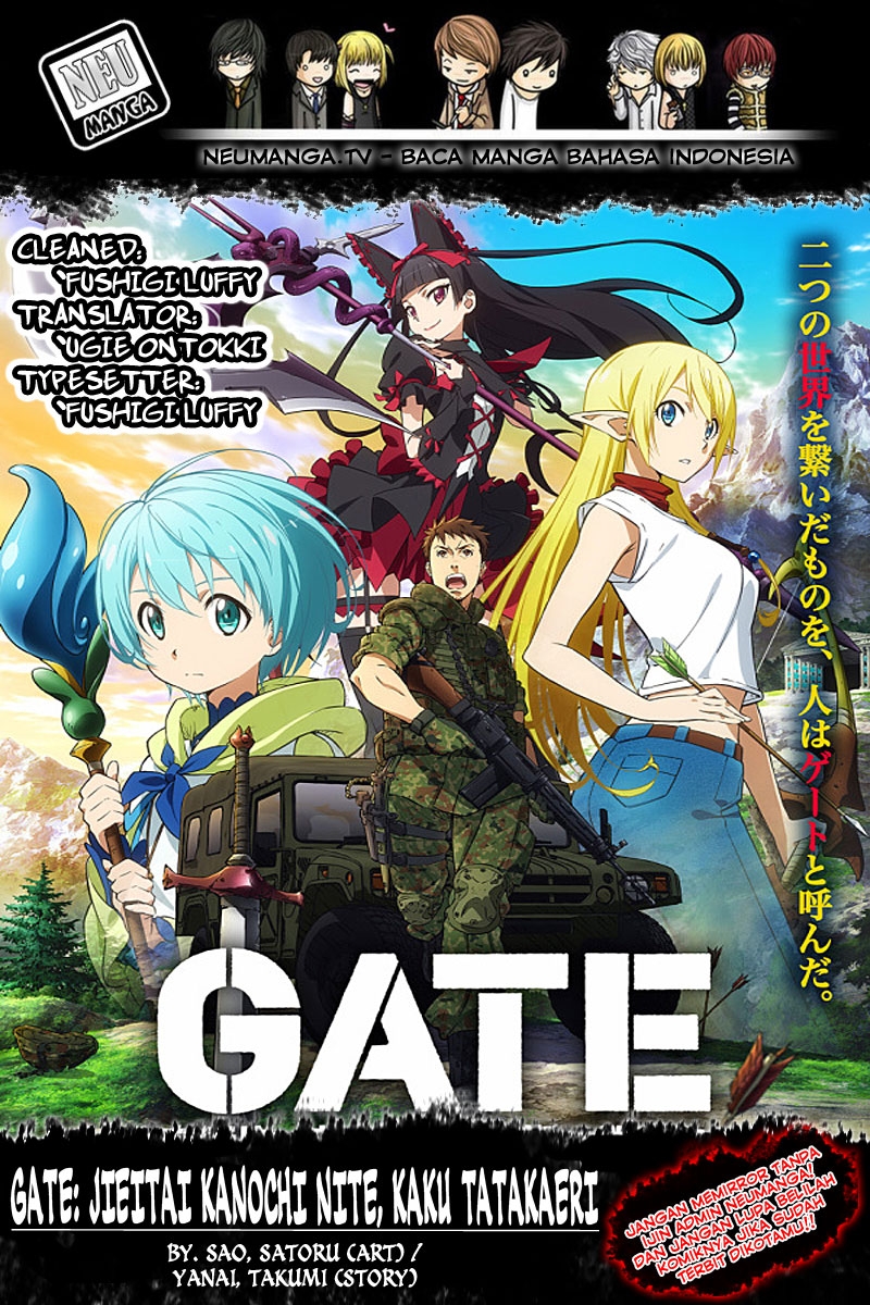 Komik Gate – Jietai Kare no Chi nite Kaku Tatakeri - Chapter 35