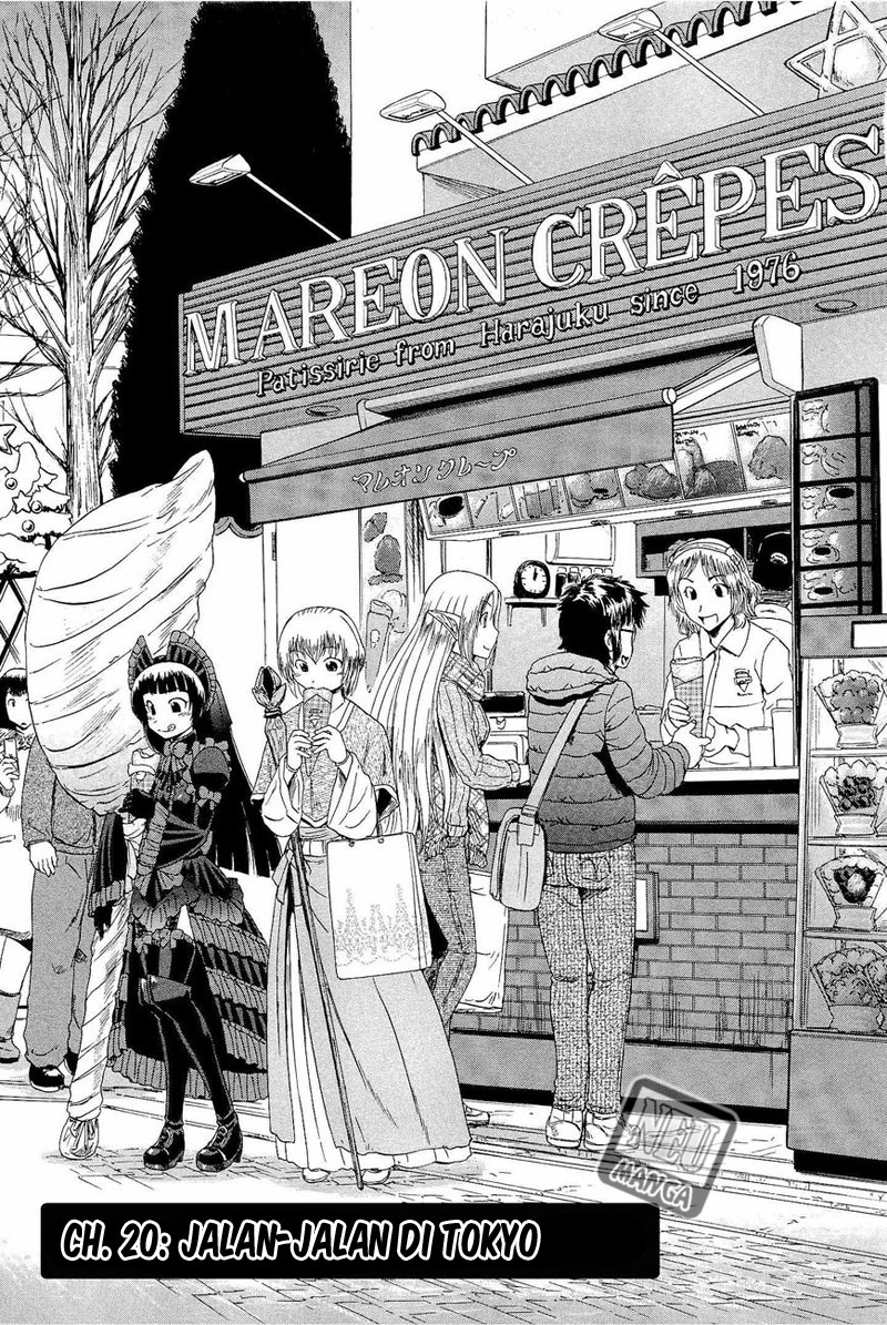 Baca Manga Gate – Jietai Kare no Chi nite Kaku Tatakeri Chapter 20 Gambar 2