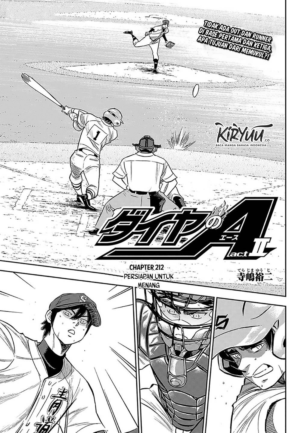 Baca Manga Diamond no Ace Act 2 Chapter 212 Gambar 2