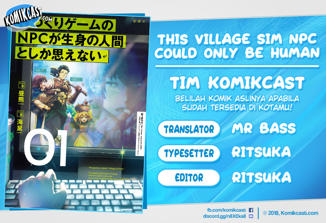 Komik This Village Sim NPC Could Only Be Human - Chapter 07.1