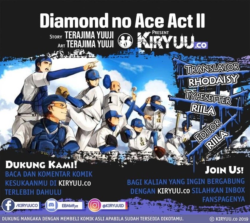 Komik Diamond no Ace Act 2 - Chapter 222