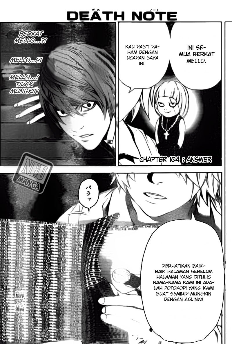 Baca Manga Death note Chapter 104 Gambar 2
