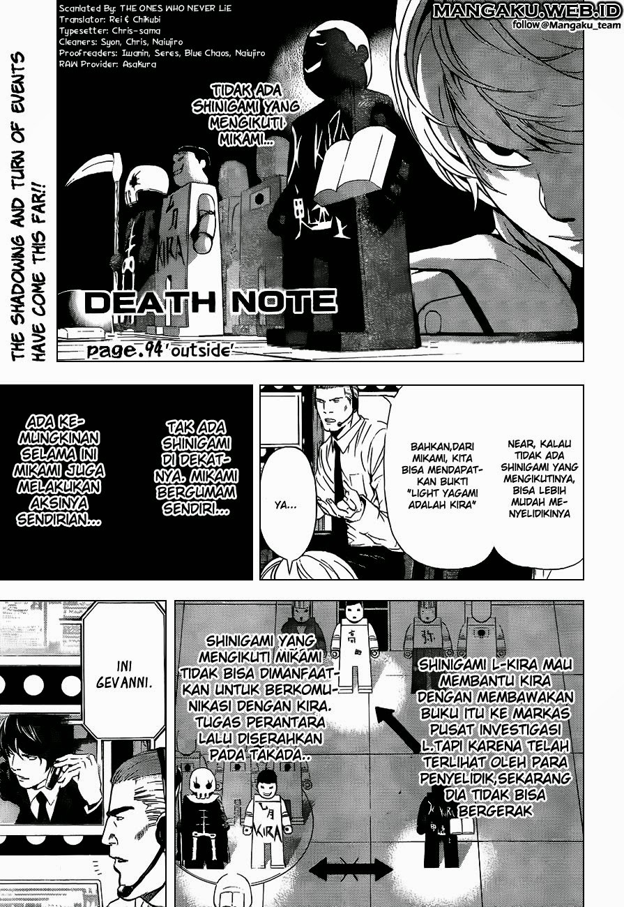 Komik Death note - Chapter 94