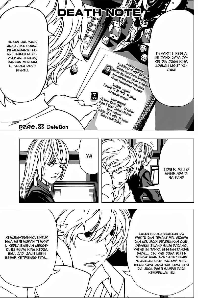Baca Manga Death note Chapter 83 Gambar 2