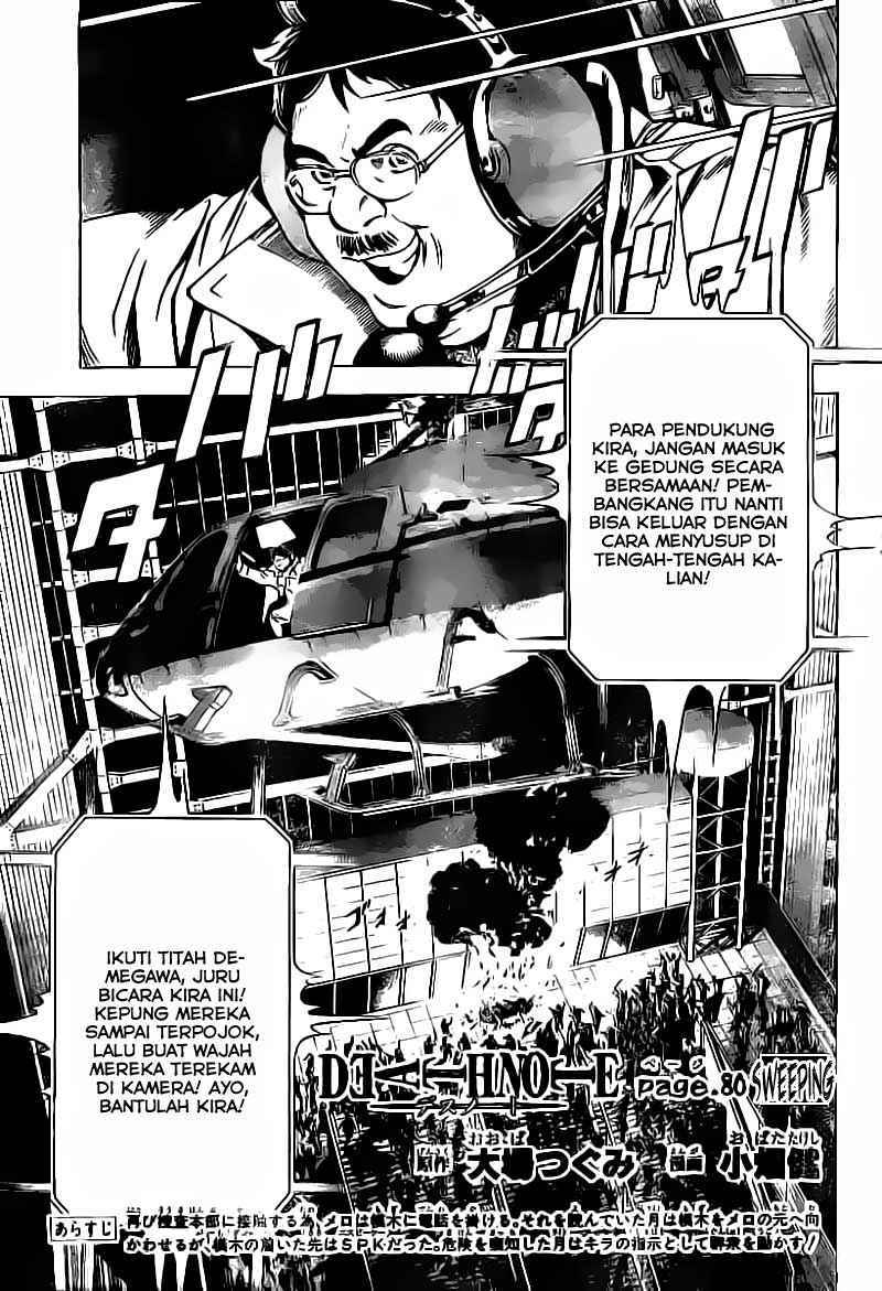Death note Chapter 80 Gambar 3