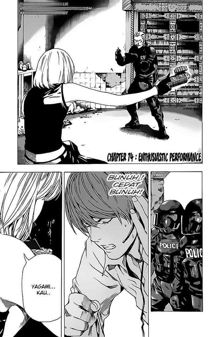 Komik Death note - Chapter 74