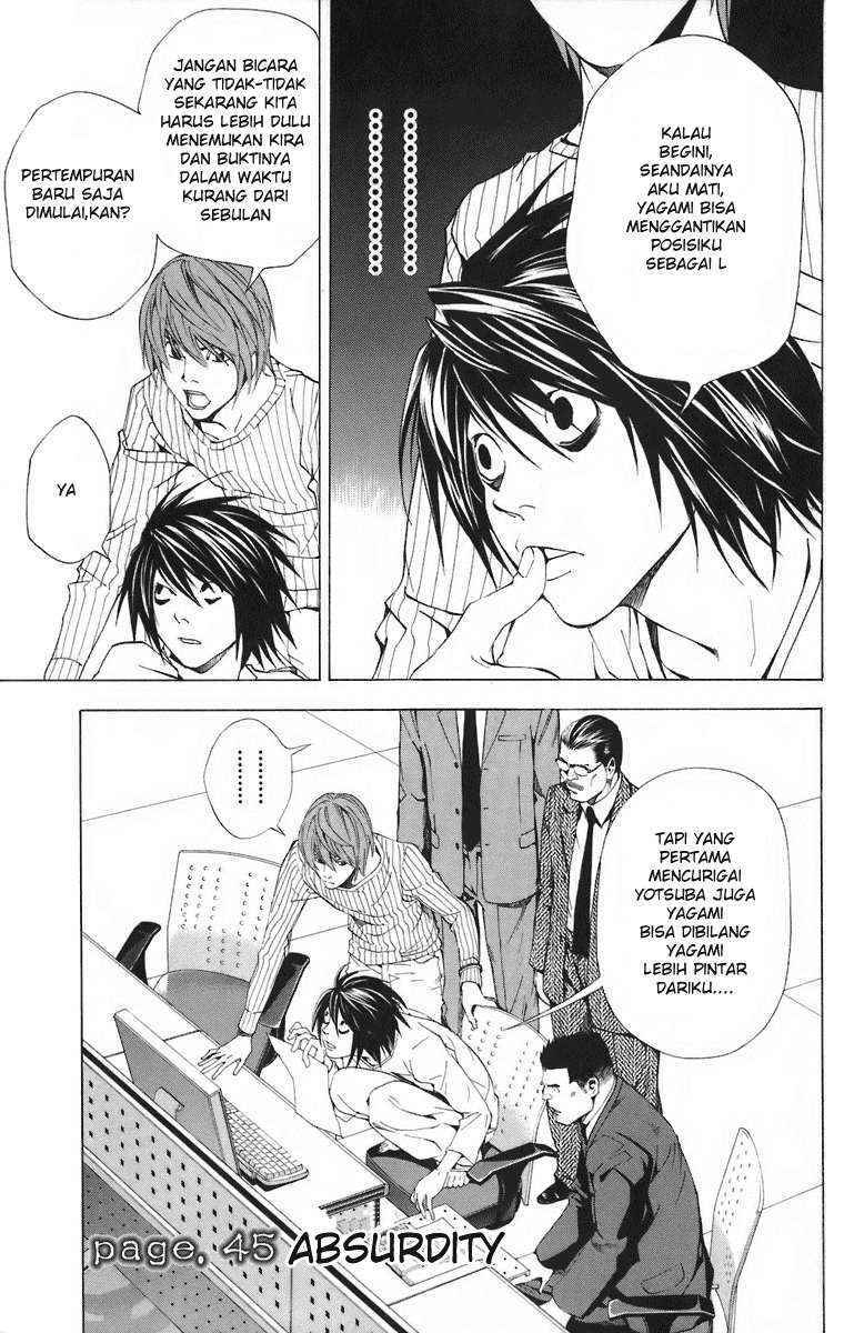 Komik Death note - Chapter 45