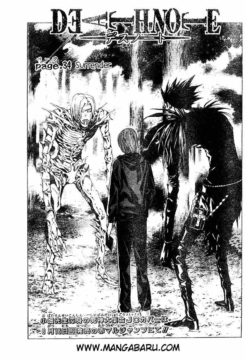 Baca Manga Death note Chapter 34 Gambar 2