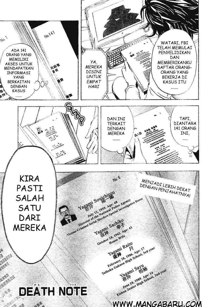 Baca Manga Death note Chapter 05 Gambar 2