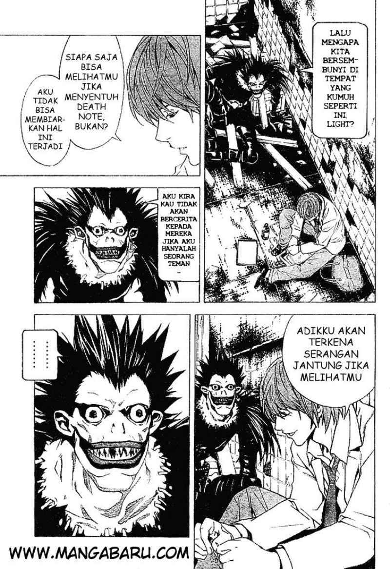 Komik Death note - Chapter 04