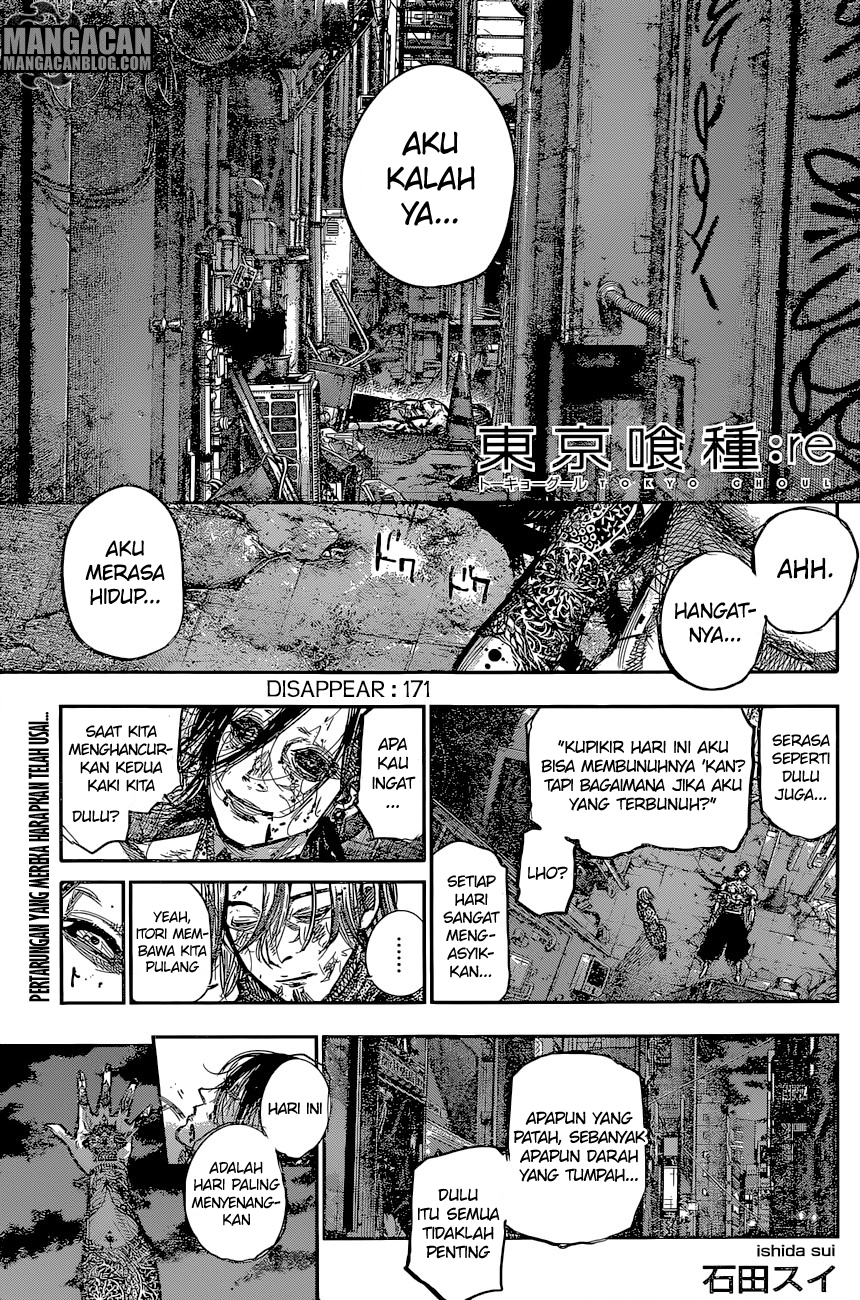 Komik Tokyo Ghoul:re - Chapter 171