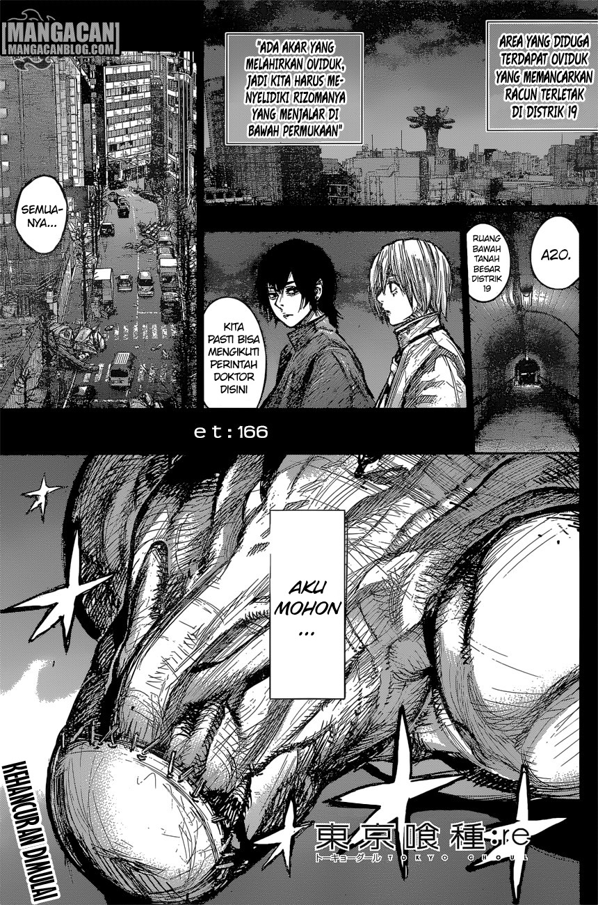 Komik Tokyo Ghoul:re - Chapter 166