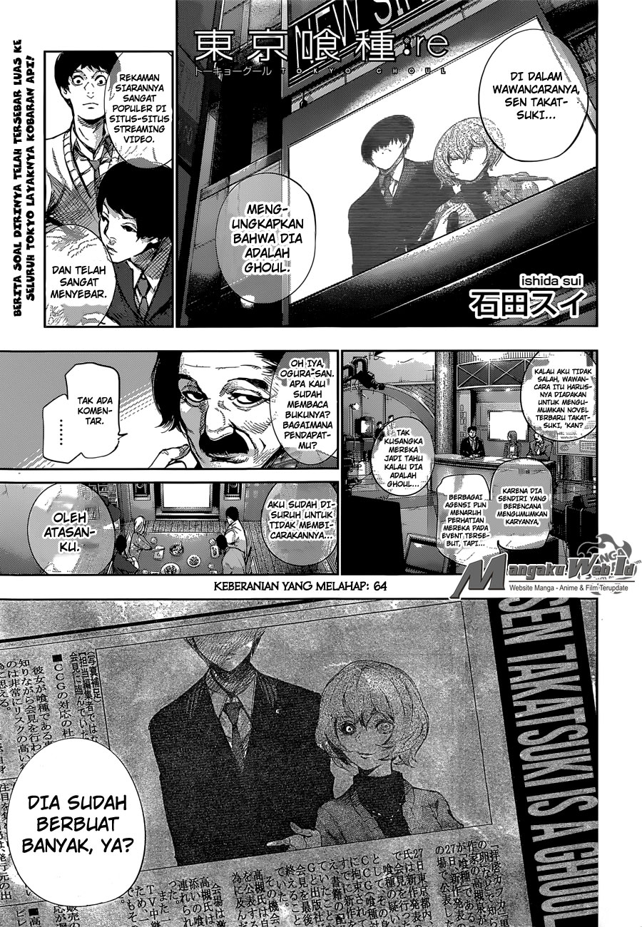 Baca Manga Tokyo Ghoul:re Chapter 64 Gambar 2