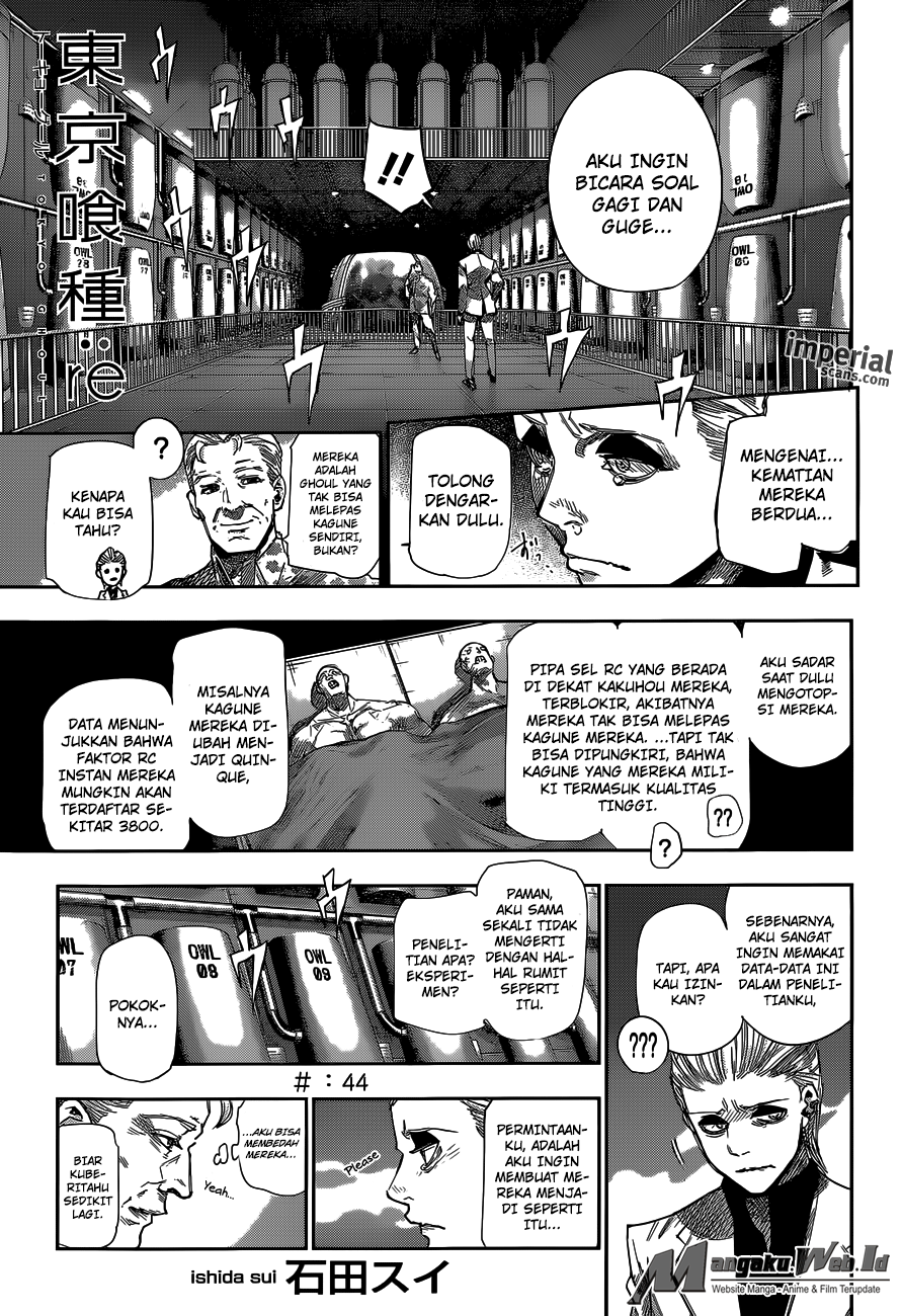 Baca Manga Tokyo Ghoul:re Chapter 44 Gambar 2