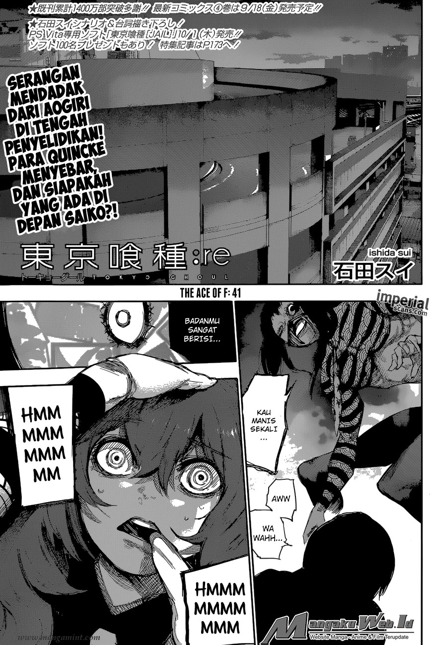 Baca Manga Tokyo Ghoul:re Chapter 41 Gambar 2