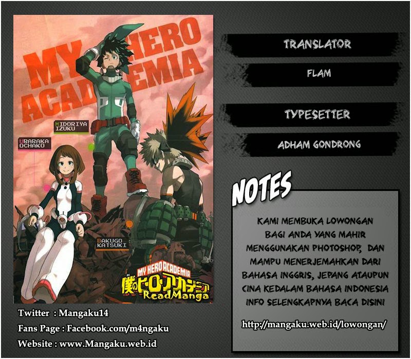 Komik Boku no Hero Academia - Chapter 6