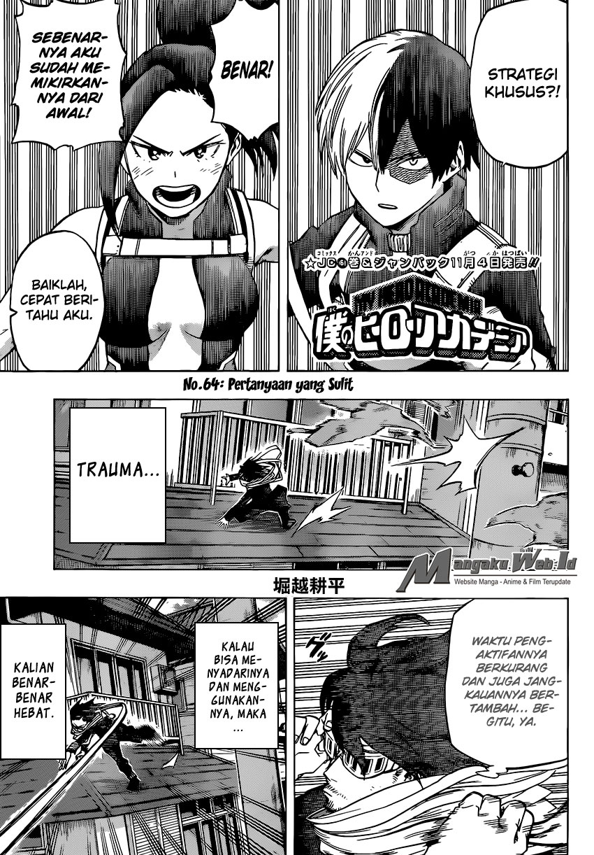 Komik Boku no Hero Academia - Chapter 64