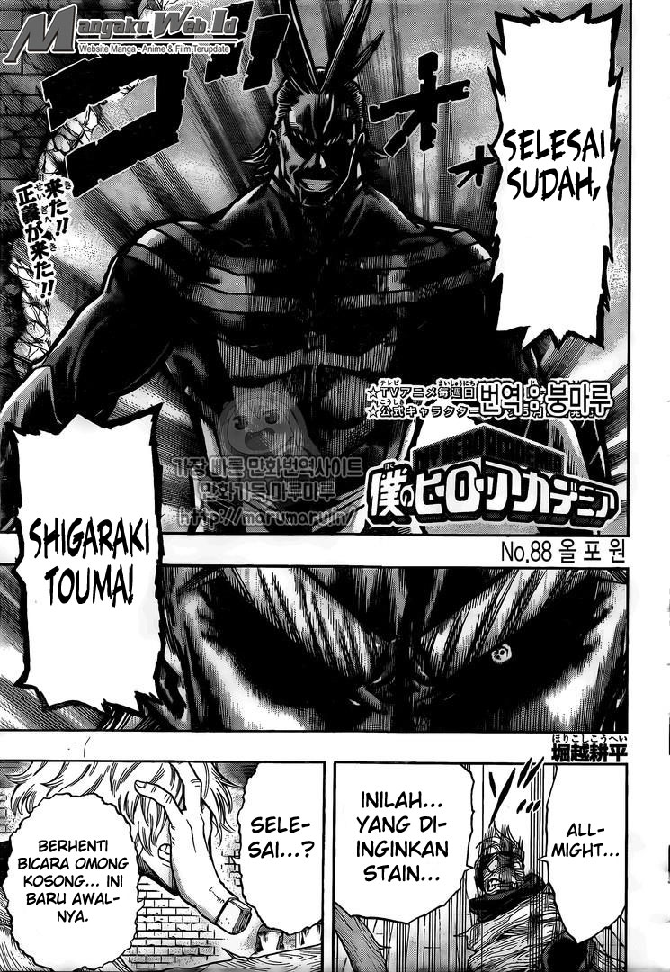 Baca Manga Boku no Hero Academia Chapter 88 Gambar 2