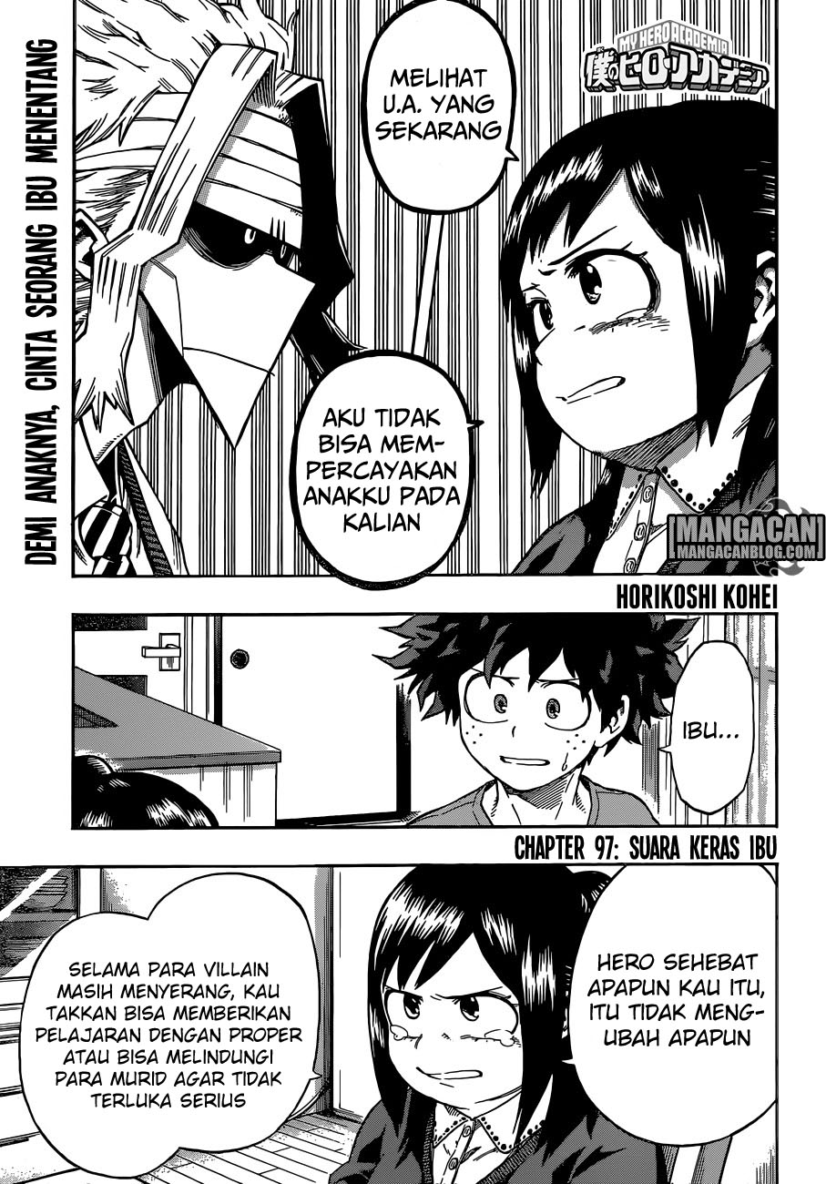 Komik Boku no Hero Academia - Chapter 97