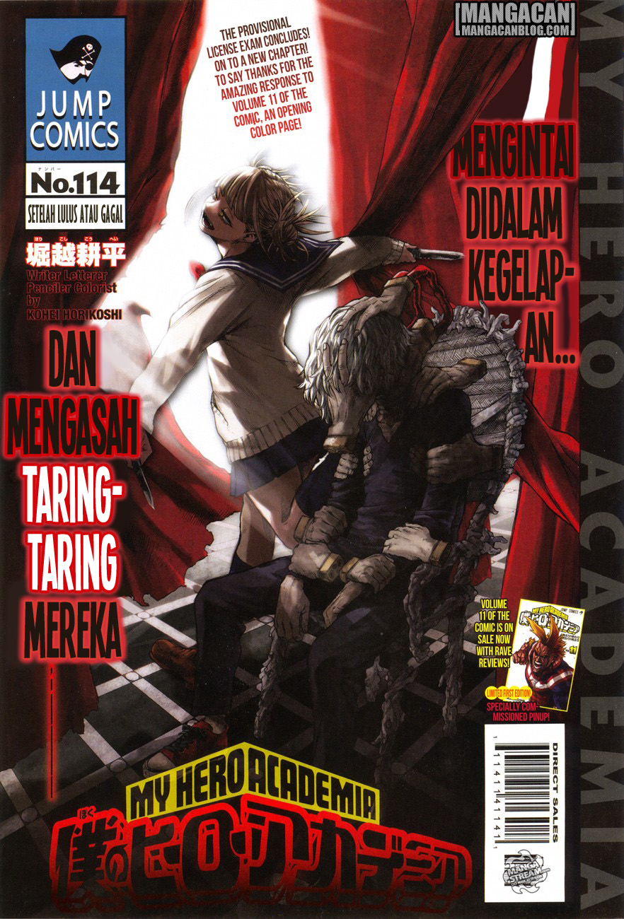 Komik Boku no Hero Academia - Chapter 114