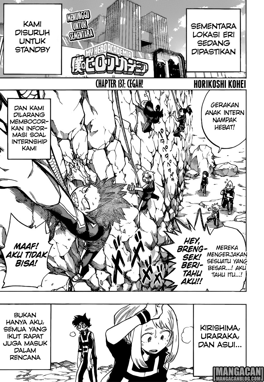 Komik Boku no Hero Academia - Chapter 137