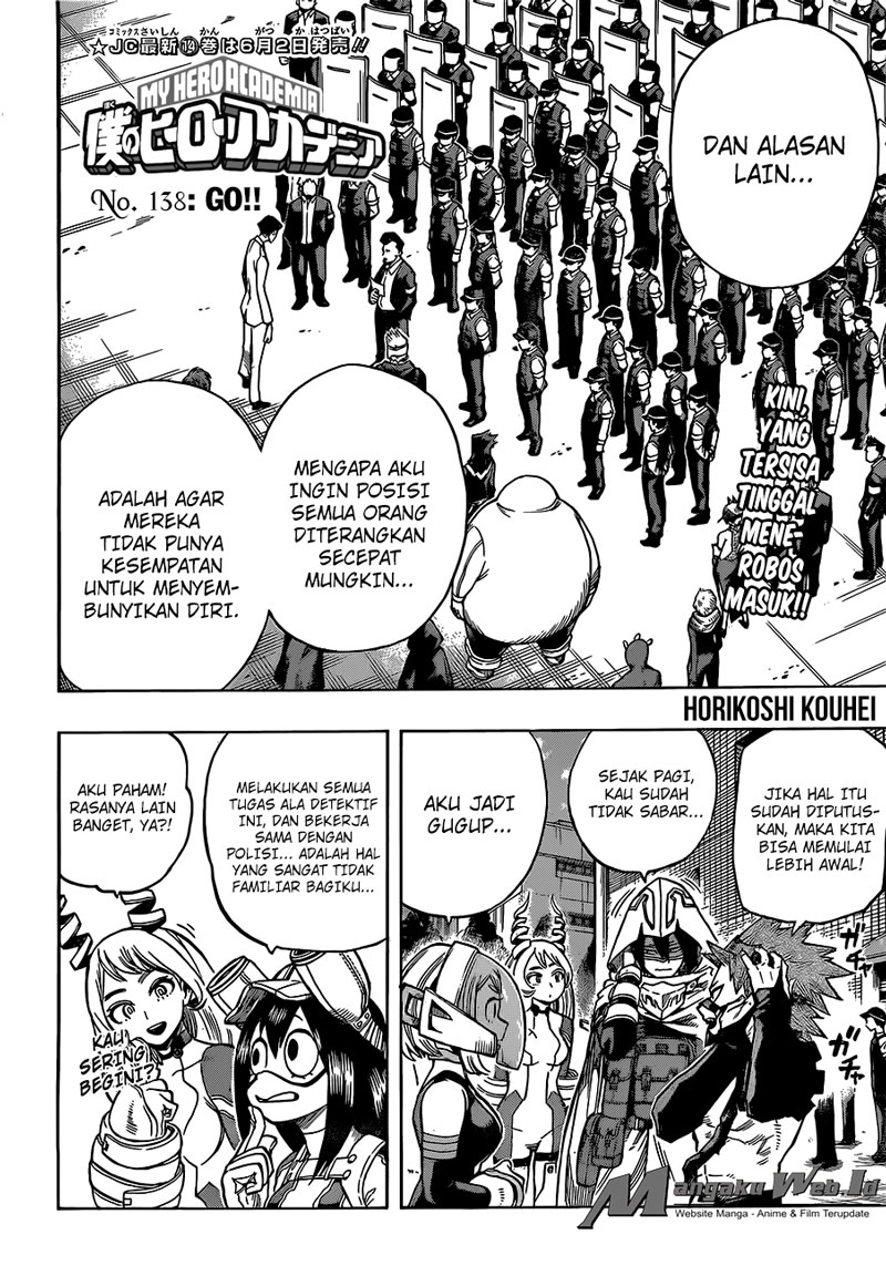 Boku no Hero Academia Chapter 138 Gambar 3