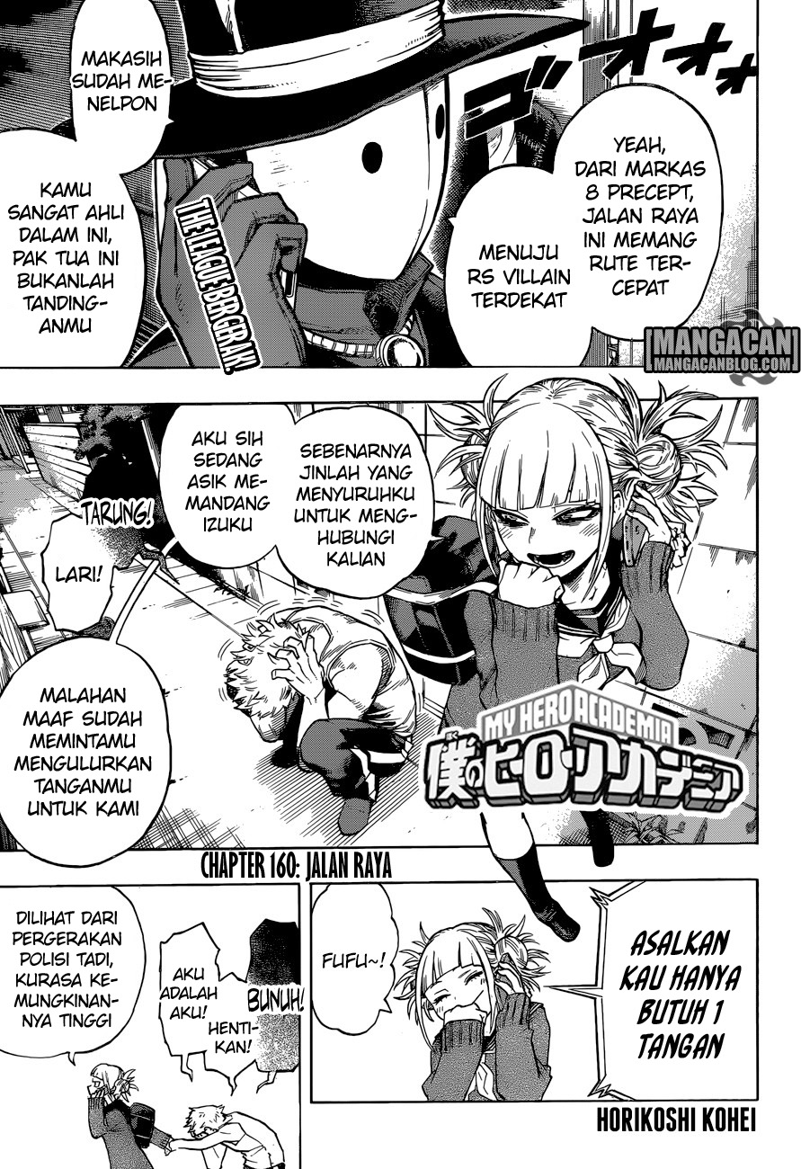 Komik Boku no Hero Academia - Chapter 160