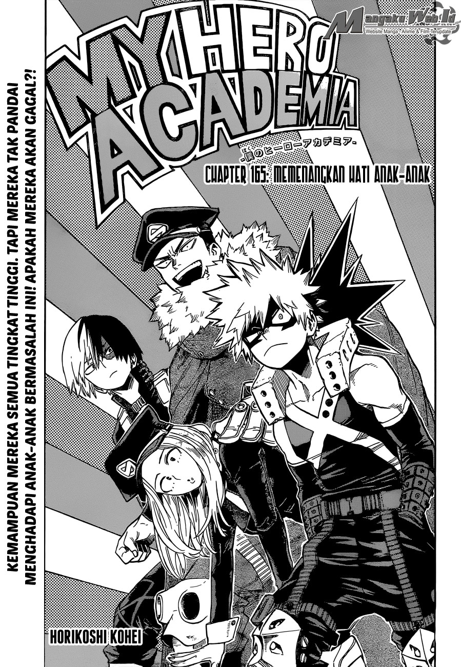Komik Boku no Hero Academia - Chapter 165