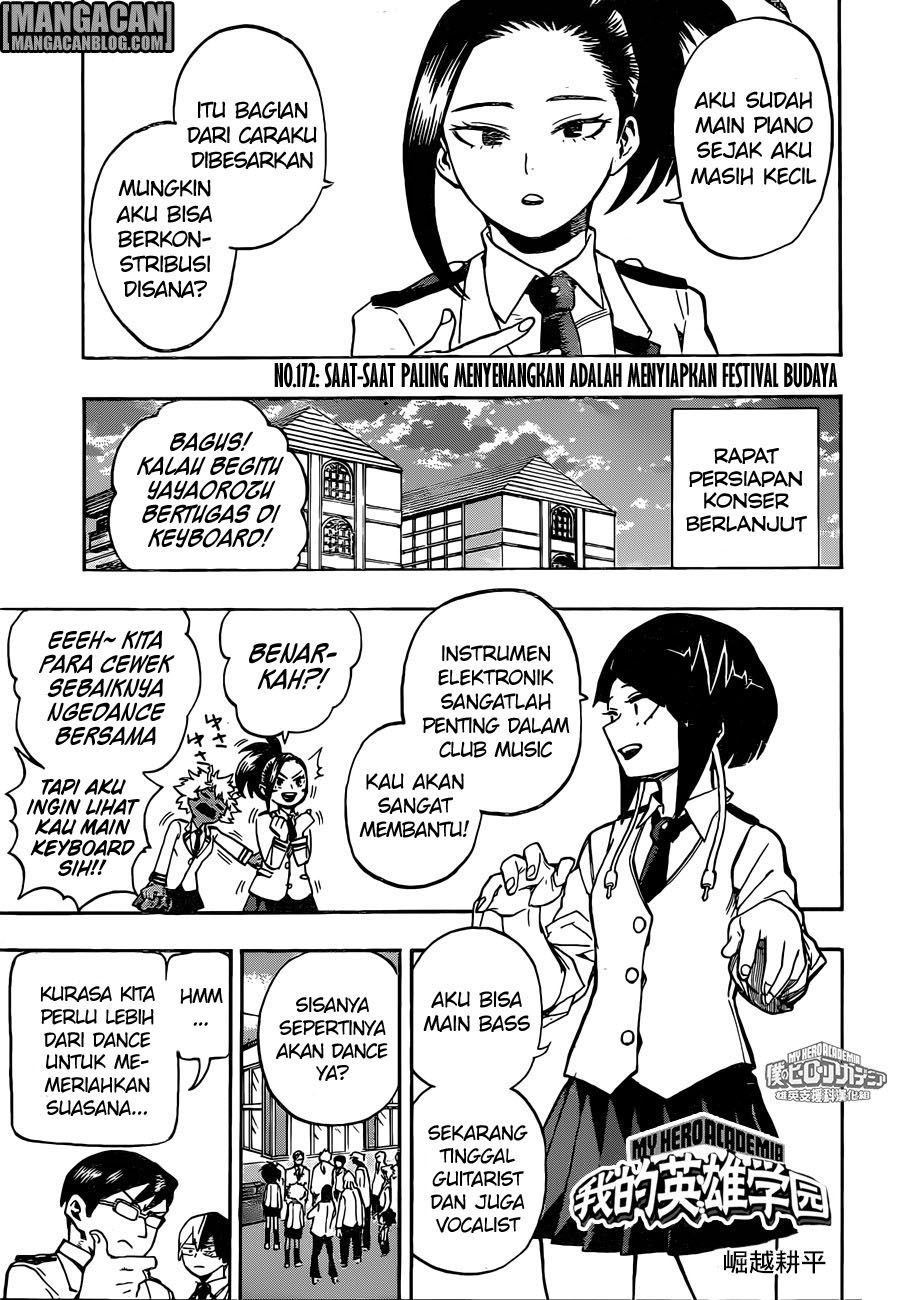 Komik Boku no Hero Academia - Chapter 172
