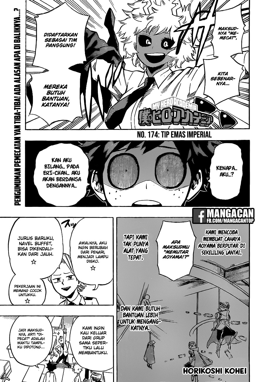 Komik Boku no Hero Academia - Chapter 174