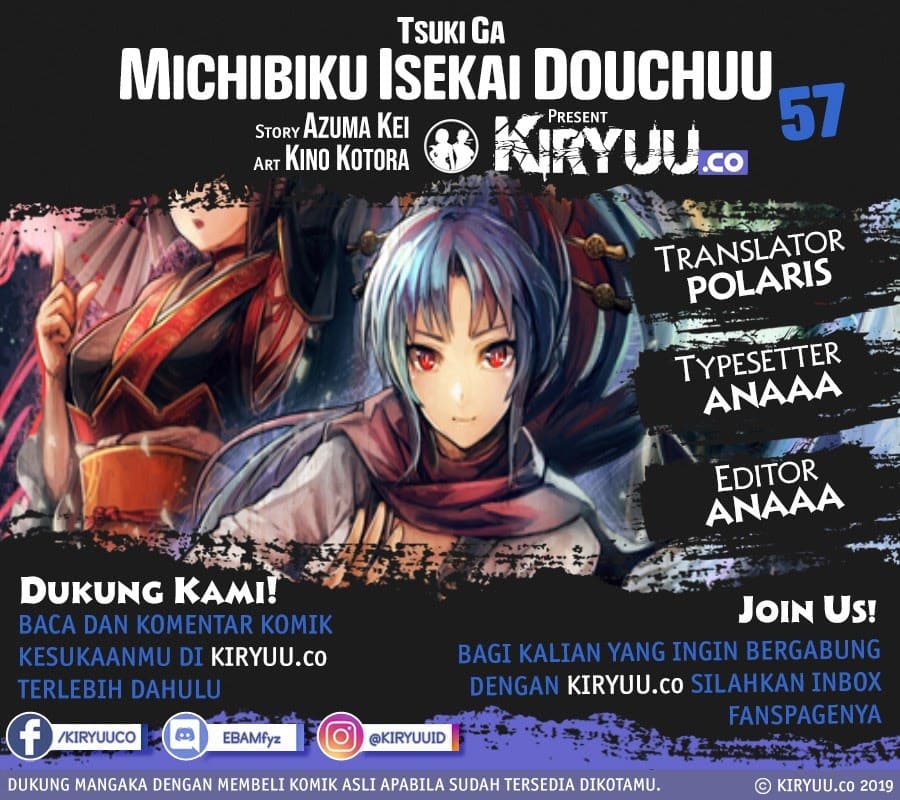 Komik Tsuki ga Michibiku Isekai Douchuu - Chapter 57