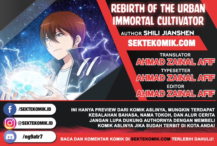 Komik Rebirth Of The Urban Immortal Cultivator - Chapter 491