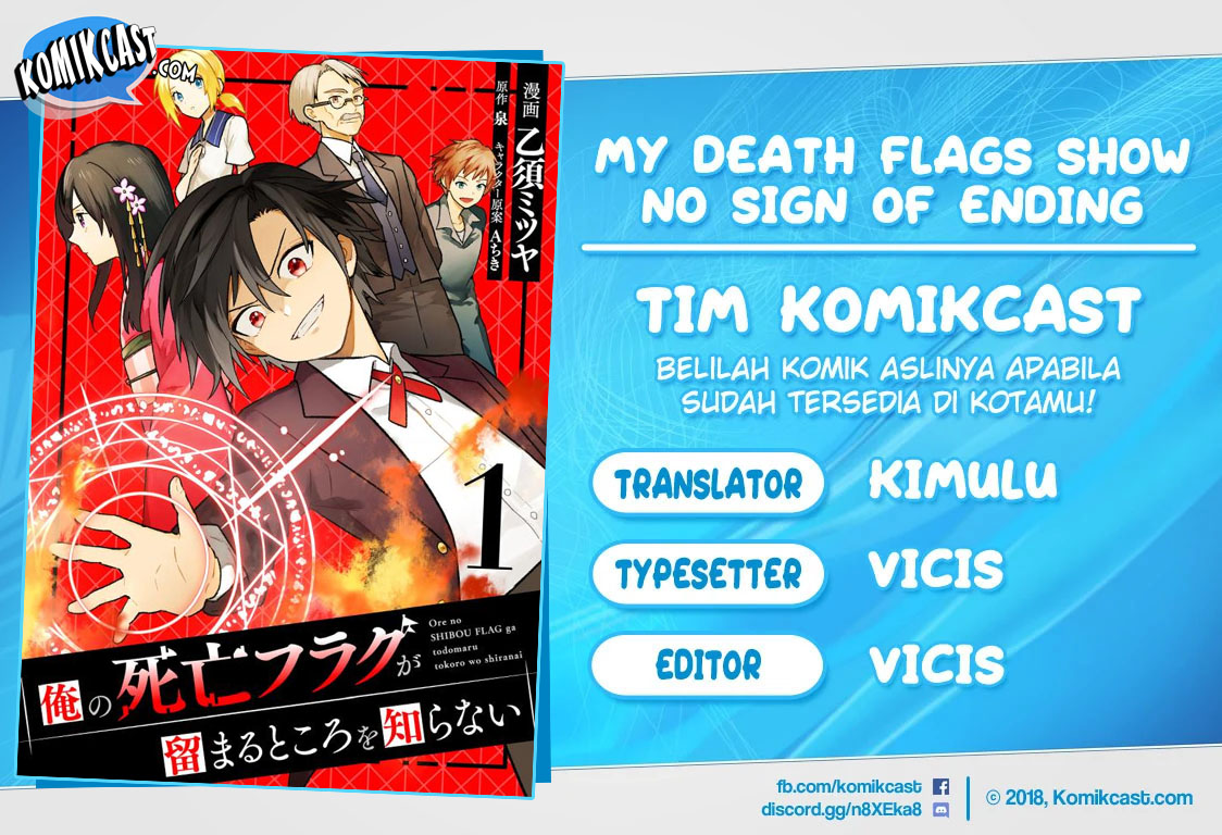 Komik My Death Flags Show No Sign of Ending - Chapter 08
