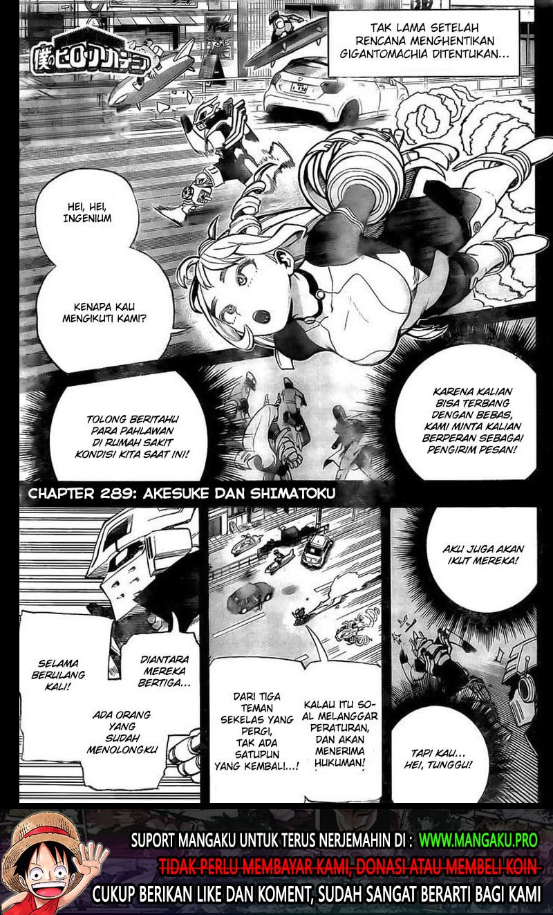 Baca Manga Boku no Hero Academia Chapter 289 Gambar 2