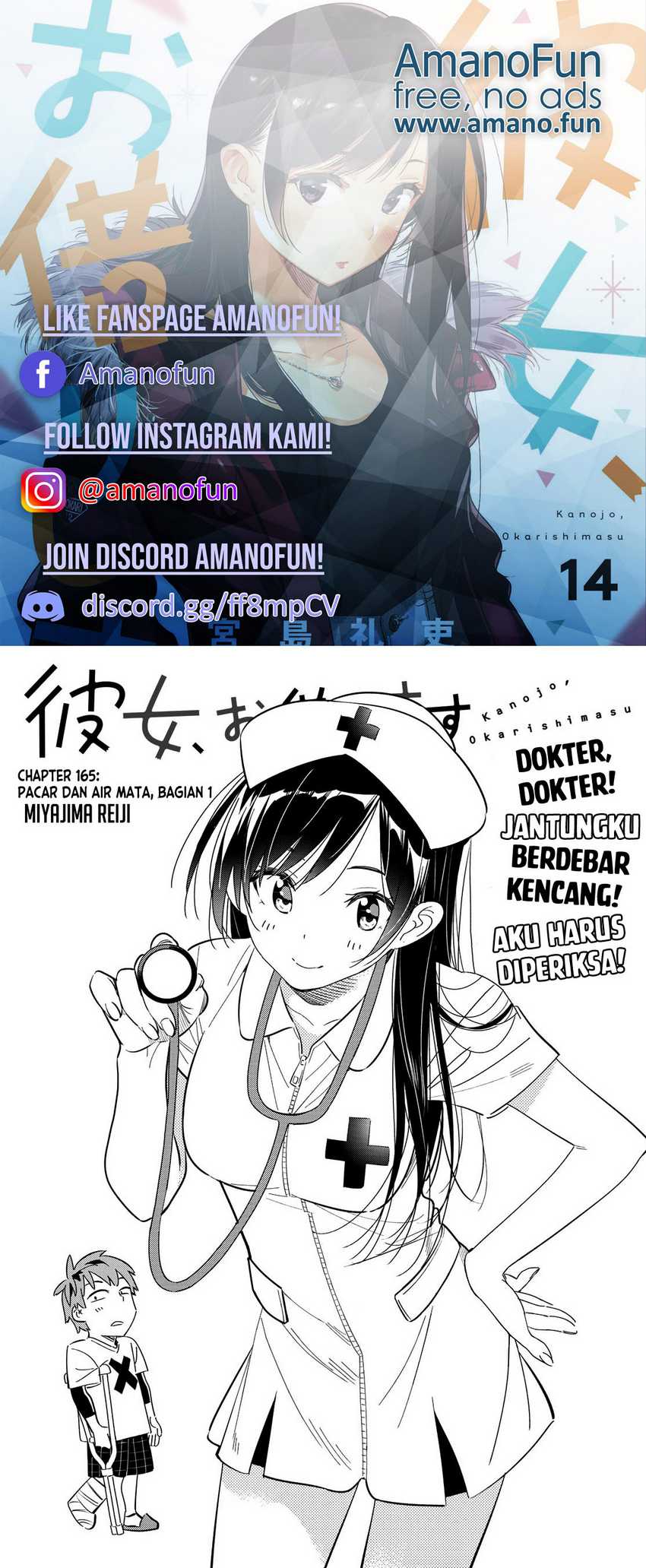 Komik Kanojo Okarishimasu - Chapter 165