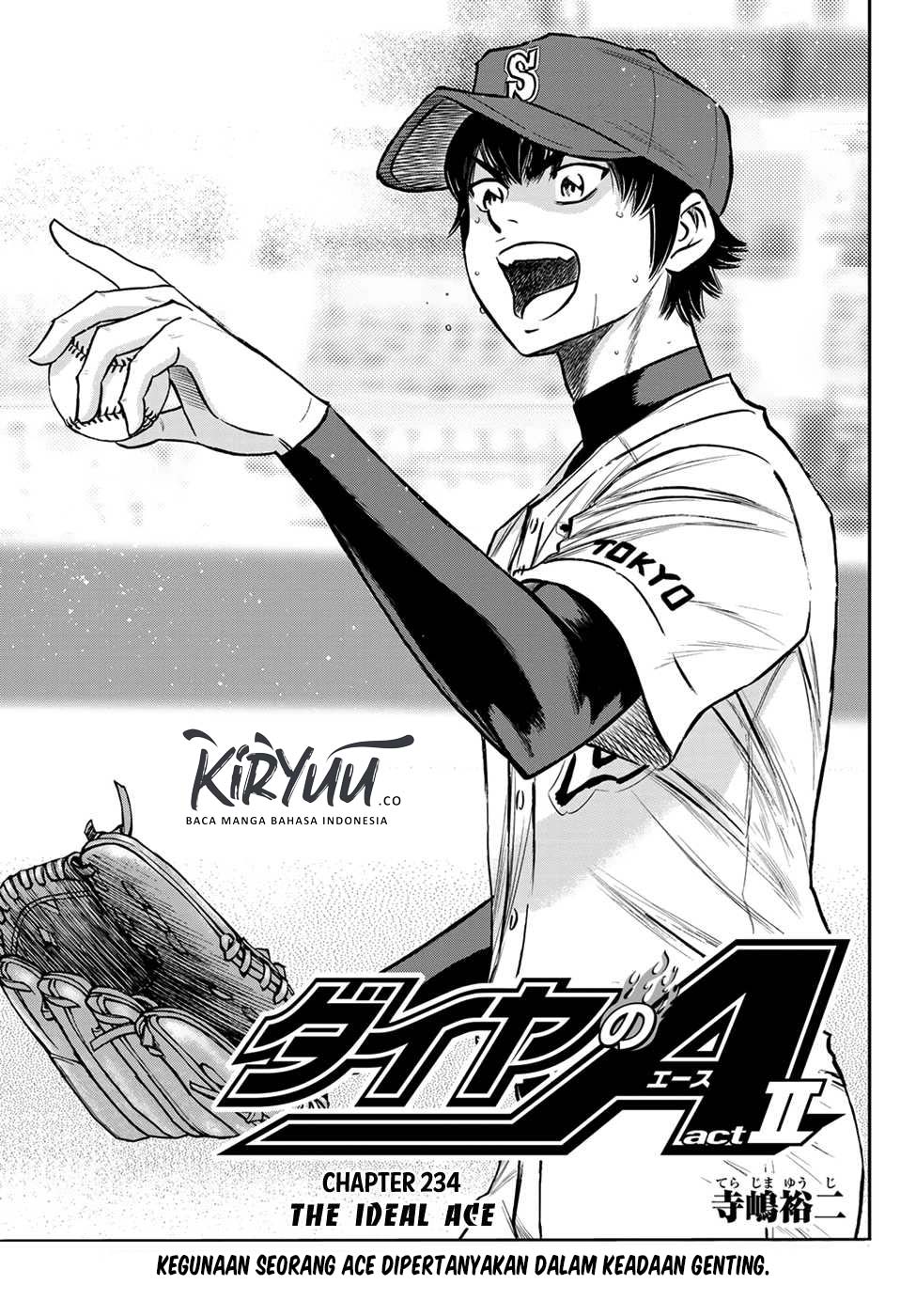 Komik Diamond no Ace Act 2 - Chapter 234