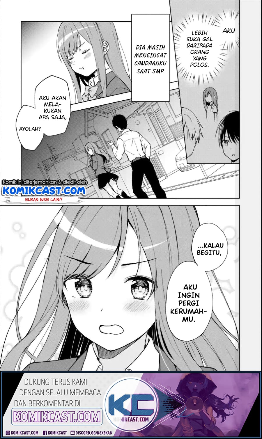 Baca Manga Chikan Saresou ni Natteiru S-kyuu Bishoujo wo Tasuketara Tonari no Seki no Osanajimi datta Chapter 05 Gambar 2