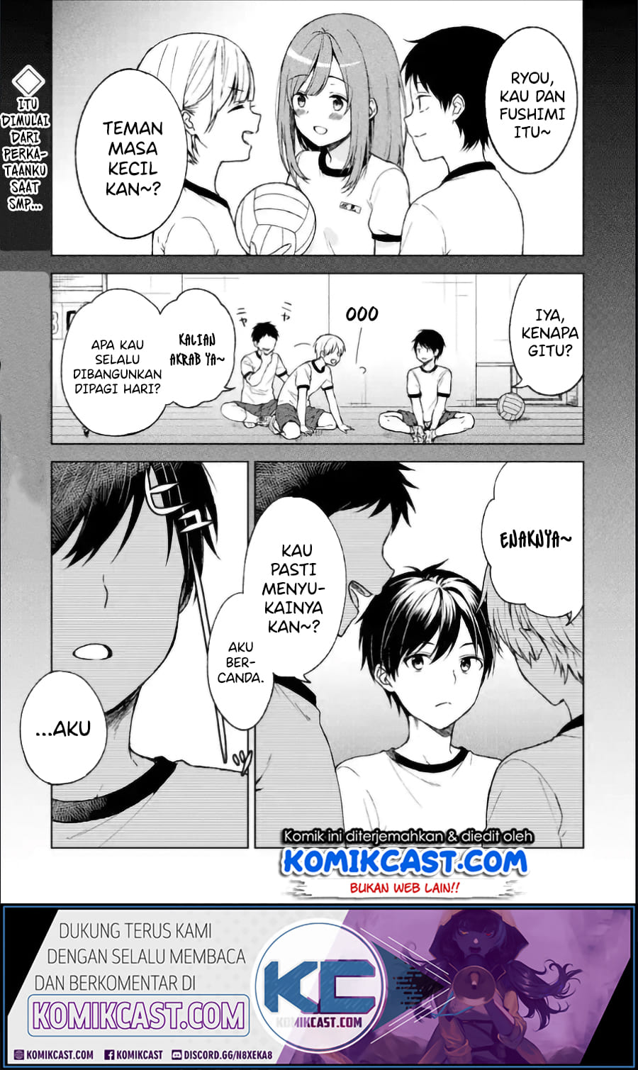Baca Manga Chikan Saresou ni Natteiru S-kyuu Bishoujo wo Tasuketara Tonari no Seki no Osanajimi datta Chapter 04 Gambar 2