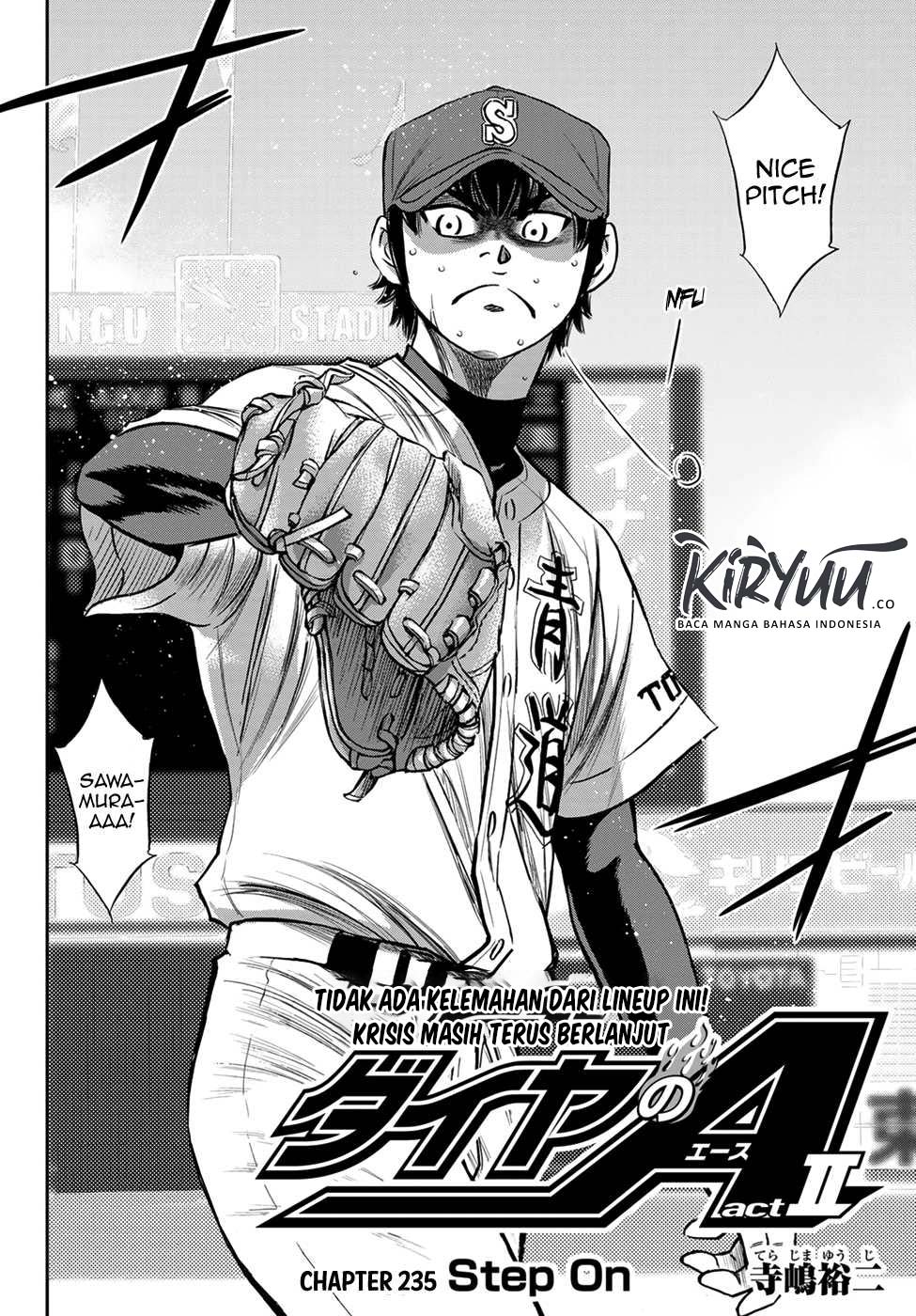 Baca Manga Diamond no Ace Act 2 Chapter 235 Gambar 2