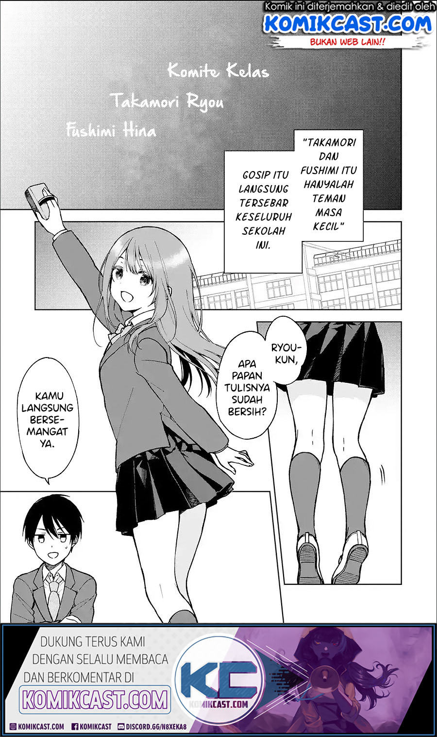 Baca Manga Chikan Saresou ni Natteiru S-kyuu Bishoujo wo Tasuketara Tonari no Seki no Osanajimi datta Chapter 13 Gambar 2