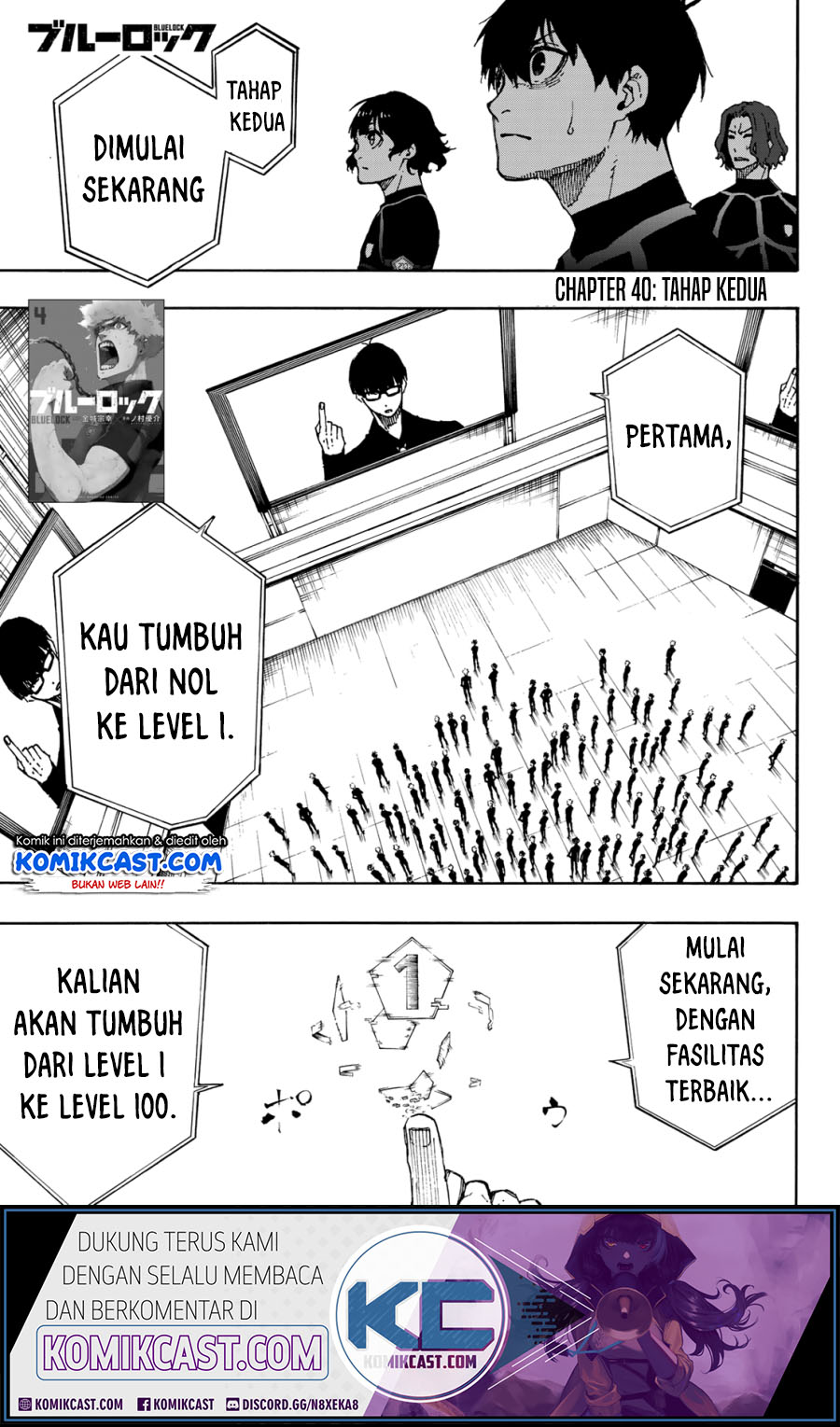 Komik Blue Lock - Chapter 40