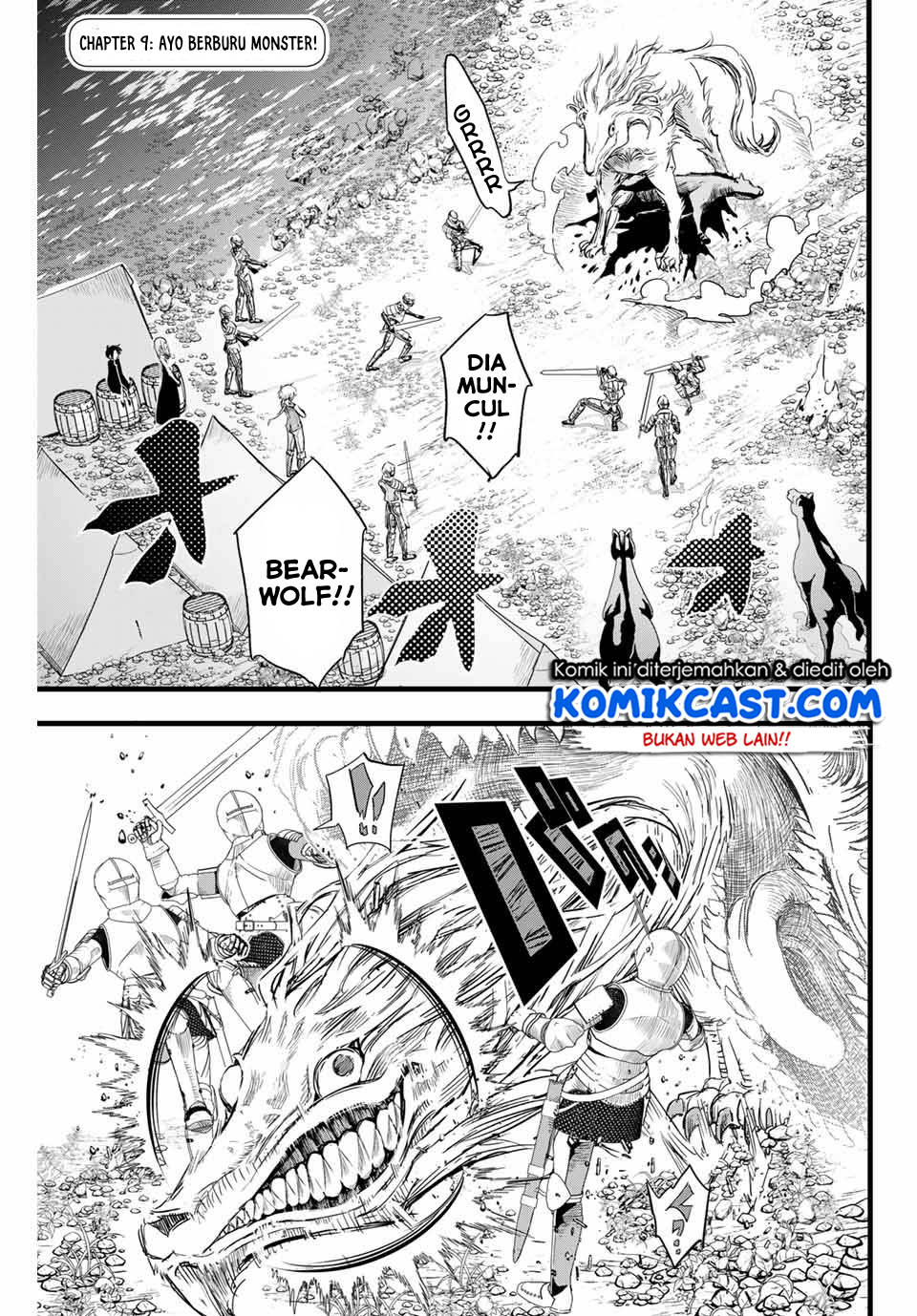 Komik Tensei Shitara dai Nana Ouji dattanode, Kimamani Majutsu o Kiwamemasu - Chapter 09